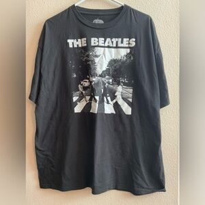 The Beatles Abbey Road Black Graphic T-Shirt‎ size XL